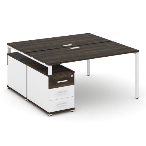 Бенч-система на 2 места с опорной тумбой Concept CN.DRS-304 фото 9 Бенч-система на 2 места с опорной тумбой Concept CN.DRS-304 фото 9