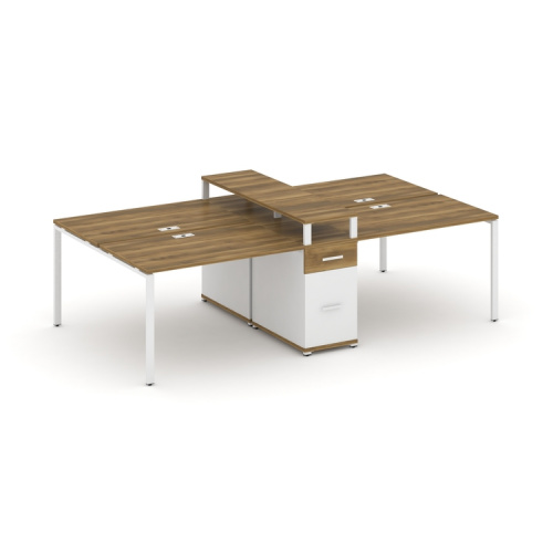 Бенч-система на 4 места с 1 опорной тумбой Concept CN.DRS-438 фото 8