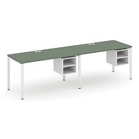 Бенч-система на 2 места с подвесными тумбами Concept CN.ORS-106