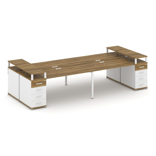 Бенч-система на 4 места с 2 опорными тумбами Concept CN.DRS-443 фото 8 Бенч-система на 4 места с 2 опорными тумбами Concept CN.DRS-443 фото 8