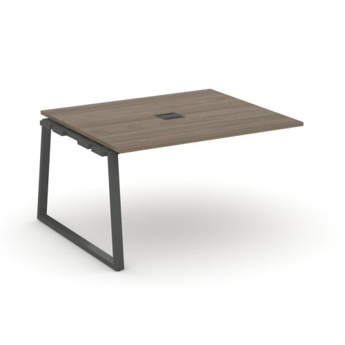 Style Project Проходной наб. элем. перег. стола SN-6T1.NSPRG-034 Акация Лорка/Металл Антрацит/Заглуш фото 25