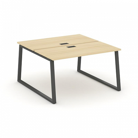 Style Project Рабочая станция 2-х сторон. SN-6T1.DRS-021 Акация Лорка/Металл Антрацит/Заглушка Пласт