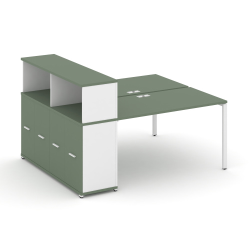 Бенч-система с опорным распашным шкафом Concept CN.DRS-228 фото 5 Бенч-система с опорным распашным шкафом Concept CN.DRS-228 фото 5