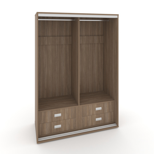 Корпус 2-х секционного шкафа низкого L=1600мм Maris SH.K2-6.2 K3 фото 4