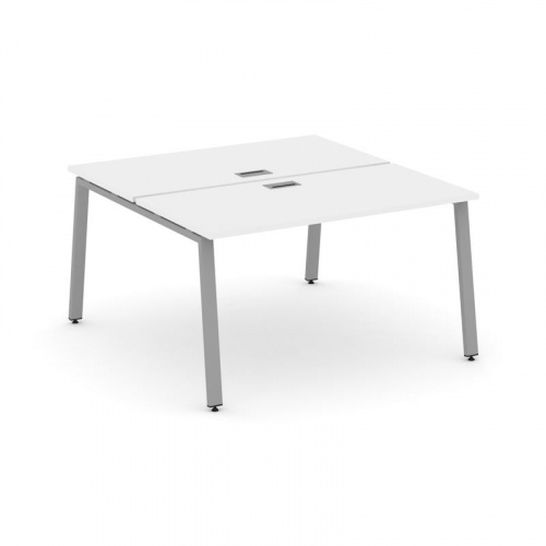 Style Project Рабочая станция 2-х сторон. SN-6A.DRS-002 Акация Лорка/Металл Белый 1180*1232*750 фото 4