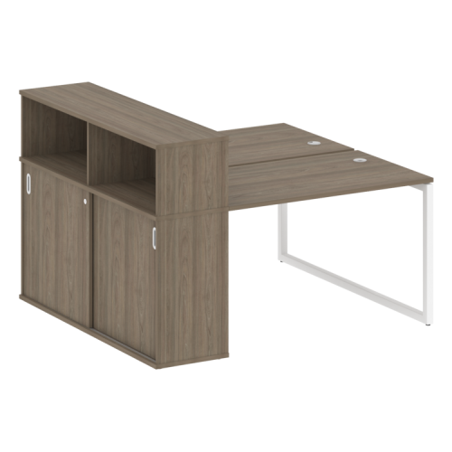 Бенч-система с шкафом-купе на О-обр. м/к Metal System Quattro 40БО.РС-СШК-2.2 фото 2 Бенч-система с шкафом-купе на О-обр. м/к Metal System Quattro 40БО.РС-СШК-2.2 фото 2