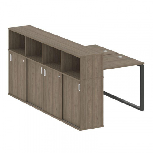 Бенч-система с шкафом-купе на О-обр. м/к Metal System БО.РС-СШК-4.1 фото 2