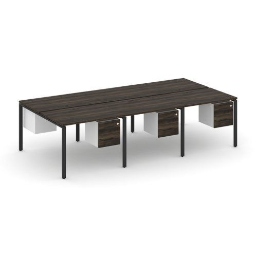 Бенч-система на 6 мест с подвесными тумбами Concept CN.DRS-153 фото 9 Бенч-система на 6 мест с подвесными тумбами Concept CN.DRS-153 фото 9