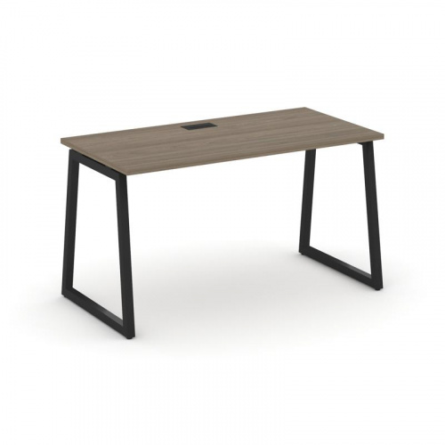 Style Project Стол письменный SN-4T1.SP-011 Акация Лорка/Металл Антрацит/Заглушка Пластик Черный 980 фото 4