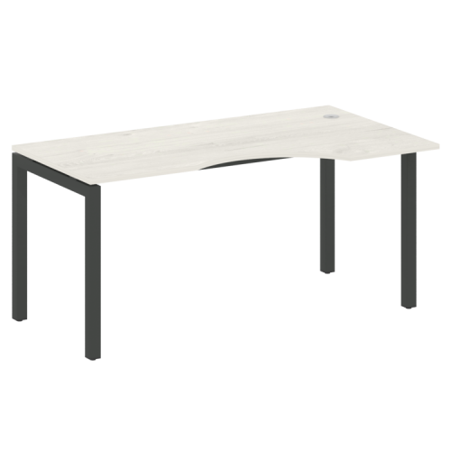 Стол криволинейный правый на П-обр. м/к Metal System Quattro 50БП.СА-1 (R) фото 9