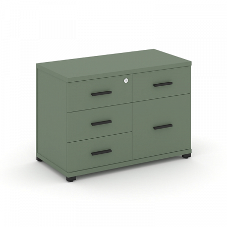 Тумба приставная с 2 ящиками Concept CN.TSP-010 B