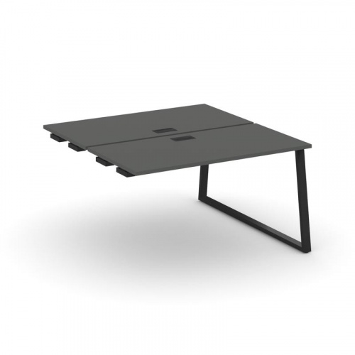 Style Project Стол-приставка к опор. элем. SN-6T1.DPRS-022 Акация Лорка/Металл Антрацит/Заглушка Пла фото 7