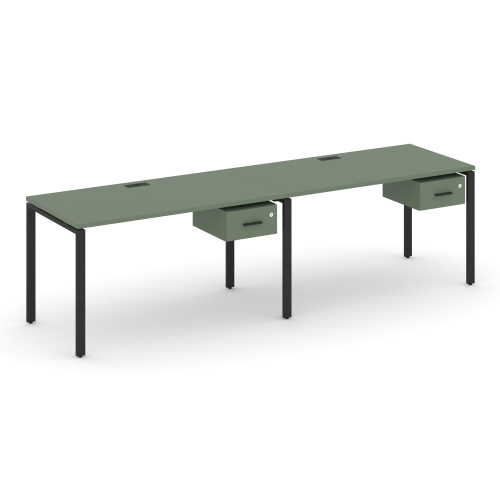 Бенч-система на 2 места с подвесными тумбами Concept CN.ORS-110 Бенч-система на 2 места с подвесными тумбами Concept CN.ORS-110