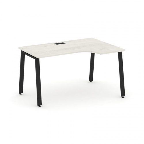 Style Project Стол рабочий эргоном. SN-6A.SPA-001(R) Вяз Благородный/Металл Антрацит 1380*600/980*75 фото 12 Style Project Стол рабочий эргоном. SN-6A.SPA-001(R) Вяз Благородный/Металл Антрацит 1380*600/980*75 фото 12