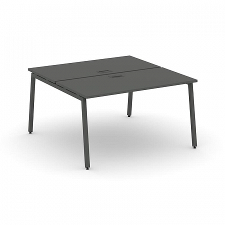 Style Project Рабочая станция 2-х сторон. SN-4A.DRS-012 Антрацит/Металл Антрацит 1180*1432*750