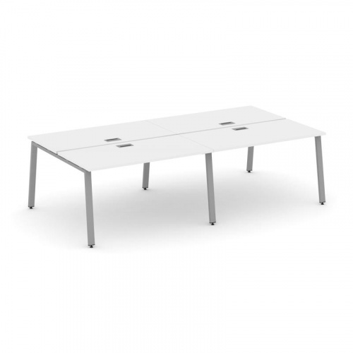 Style Project Рабочая станция 2-х сторон. SN-6A.DRS-044 Дуб Наварра/Металл Белый 3160*1432*750 Style Project Рабочая станция 2-х сторон. SN-6A.DRS-044 Дуб Наварра/Металл Белый 3160*1432*750