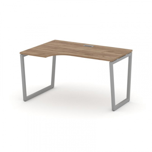 Style Project Стол рабочий эргоном. SN-4T2.SPA-002(L) Акация Лорка/Металл Антрацит/Заглушка Пластик фото 9