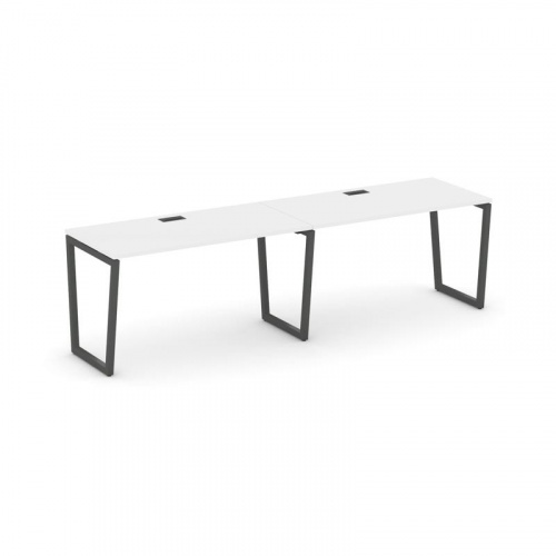 Style Project Рабочая станция 1 сторон. SN-4T2.ORS-002 Акация Лорка/Металл Антрацит/Заглушка Пластик фото 26