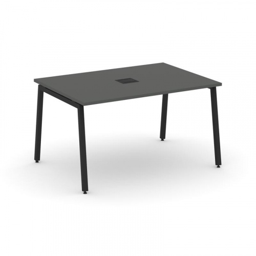 Style Project Стол переговорный SN-4A.SPRG-003 Вяз Благородный/Металл Антрацит 1380*980*750 фото 3