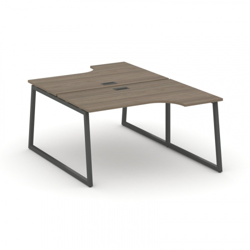 Style Project Рабочая станция эргоном. SN-4T1.DRPA-001 Акация Лорка/Металл Антрацит/Заглушка Пластик фото 9