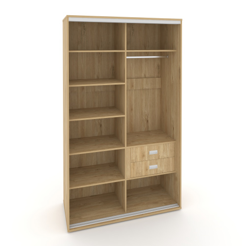 Корпус 2-х секционного шкафа высокого L=1200мм Maris SH.K2-2.1 K3 фото 6