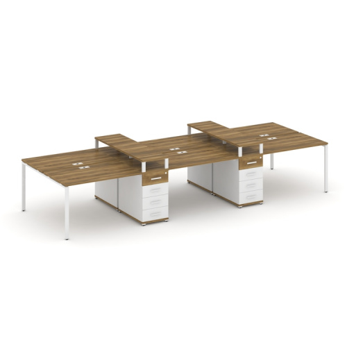 Бенч-система на 6 мест с 2 опорными тумбами Concept CN.DRS-466 фото 8