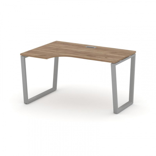 Style Project Стол рабочий эргоном. SN-6T2.SPA-012(L) Акация Лорка/Металл Антрацит/Заглушка Пластик фото 10