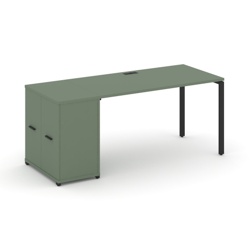 Стол офисный с опорным распашным шкафом Concept CN.SP-217 Стол офисный с опорным распашным шкафом Concept CN.SP-217