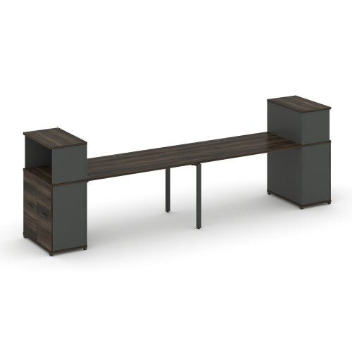 Бенч-система с опорными распашными шкафами Concept CN.ORS-228 фото 3 Бенч-система с опорными распашными шкафами Concept CN.ORS-228 фото 3