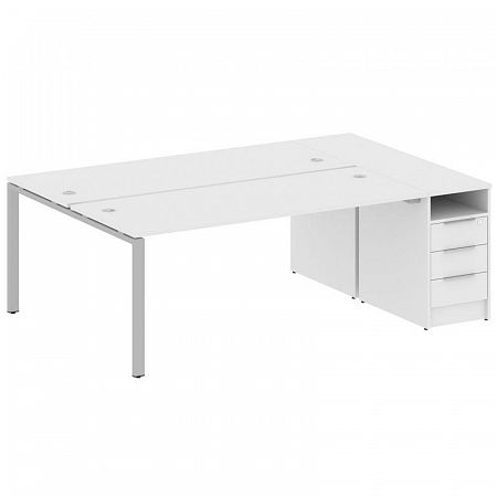 Бенч-система с тумбой на П-обр. м/к Metal System БП.РС-СТП-2.5