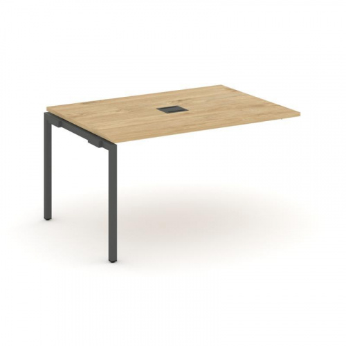 Style Project Проходной наб. элем. перег. стола SN-4P.NSPRG-002 Белый/Металл Серый 1180*980*750 фото 7