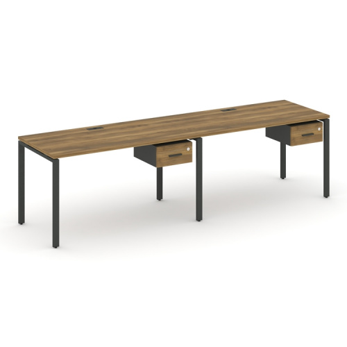 Бенч-система на 2 места с подвесными тумбами Concept CN.ORS-109 Бенч-система на 2 места с подвесными тумбами Concept CN.ORS-109