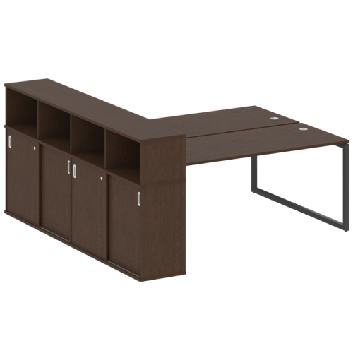 Бенч-система с шкафом-купе на О-обр. м/к Metal System Quattro 40БО.РС-СШК-4.5 фото 11 Бенч-система с шкафом-купе на О-обр. м/к Metal System Quattro 40БО.РС-СШК-4.5 фото 11