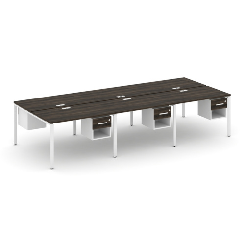 Бенч-система на 6 мест с подвесными тумбами Concept CN.DRS-158 фото 10 Бенч-система на 6 мест с подвесными тумбами Concept CN.DRS-158 фото 10