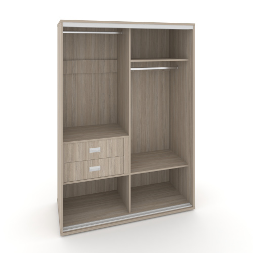 Корпус 2-х секционного шкафа низкого L=1100мм Maris SH.K2-1.2 K4 фото 3