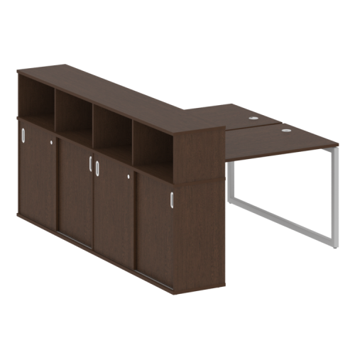 Бенч-система с шкафом-купе на О-обр. м/к Metal System Quattro 40БО.РС-СШК-4.2 фото 6 Бенч-система с шкафом-купе на О-обр. м/к Metal System Quattro 40БО.РС-СШК-4.2 фото 6