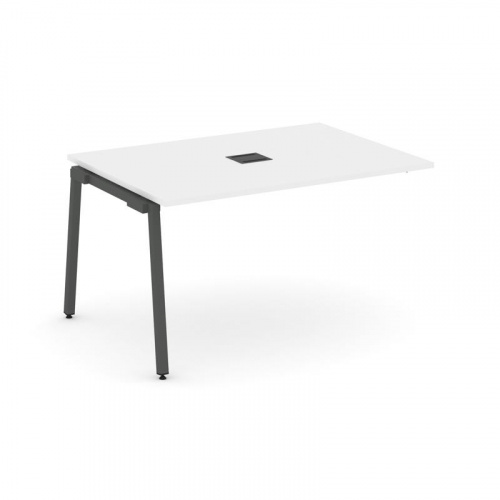 Style Project Проходной наб. элем. перег. стола SN-4A.NSPRG-003 Белый/Металл Белый 1380*980*750 фото 25