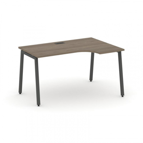Style Project Стол рабочий эргоном. SN-4A.SPA-012(R) Дуб Табак/Металл Антрацит 1580*700/980*750 фото 15 Style Project Стол рабочий эргоном. SN-4A.SPA-012(R) Дуб Табак/Металл Антрацит 1580*700/980*750 фото 15