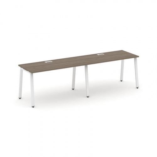 Style Project Рабочая станция 1 сторон. SN-6A.ORS-024 Дуб Табак/Металл Антрацит 3160*800*750 фото 25