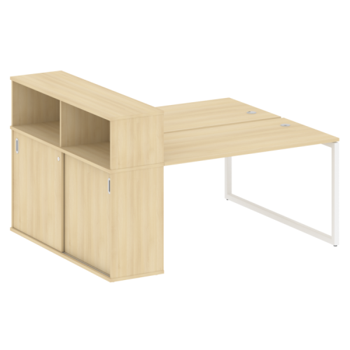 Бенч-система с шкафом-купе на О-обр. м/к Metal System Quattro 40БО.РС-СШК-2.3 фото 15