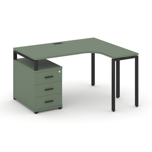 Стол эргономичный с опорной тумбой Concept CN.SA-303(R)