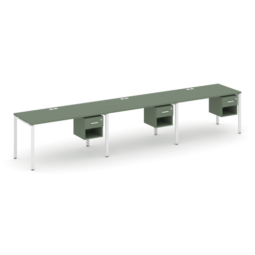 Бенч-система на 3 места с подвесными тумбами Concept CN.ORS-138 Бенч-система на 3 места с подвесными тумбами Concept CN.ORS-138