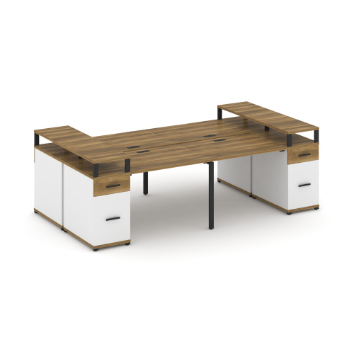 Бенч-система на 4 места с 2 опорными тумбами Concept CN.DRS-445 фото 7 Бенч-система на 4 места с 2 опорными тумбами Concept CN.DRS-445 фото 7