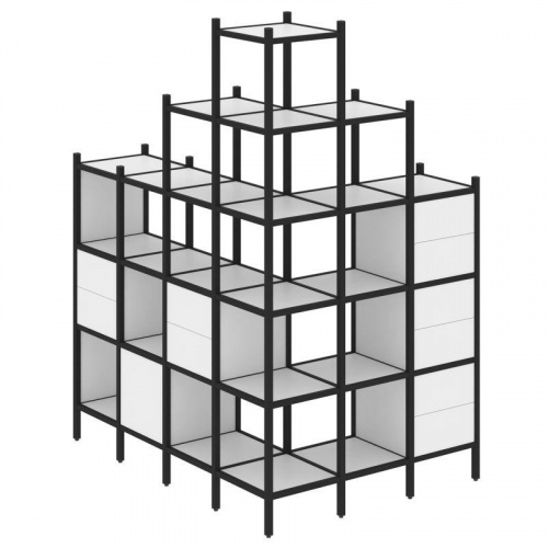 Стеллаж офисный угловой Loft VR.L-56 фото 8 Стеллаж офисный угловой Loft VR.L-56 фото 8