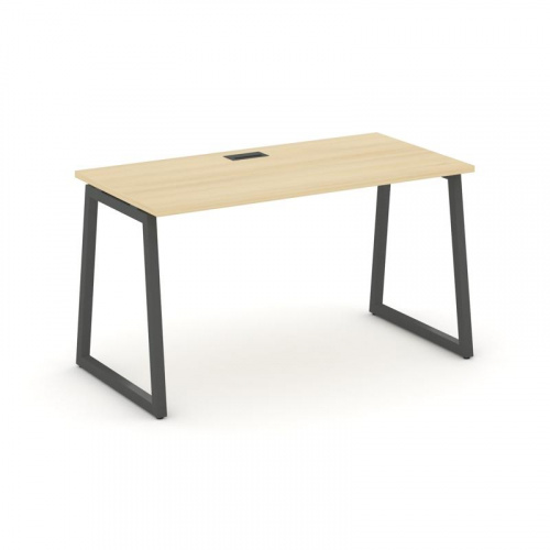 Style Project Стол письменный SN-4T1.SP-011 Акация Лорка/Металл Антрацит/Заглушка Пластик Черный 980 фото 28