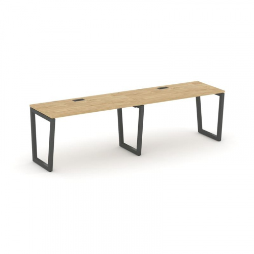 Style Project Рабочая станция 1 сторон. SN-5T2.ORS-012 Акация Лорка/Металл Антрацит/Заглушка Пластик фото 22