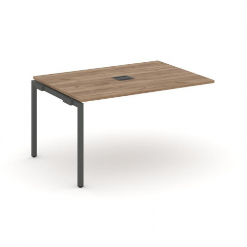 Style Project Проходной наб. элем. перег. стола SN-4P.NSPRG-002 Белый/Металл Серый 1180*980*750 фото 9