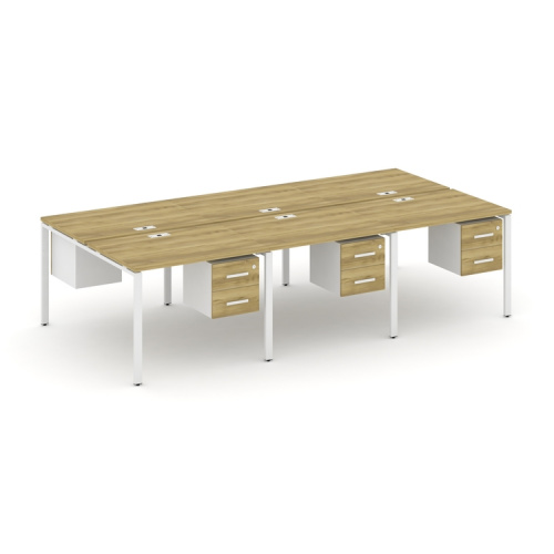 Бенч-система на 6 мест с подвесными тумбами Concept CN.DRS-153 фото 11 Бенч-система на 6 мест с подвесными тумбами Concept CN.DRS-153 фото 11