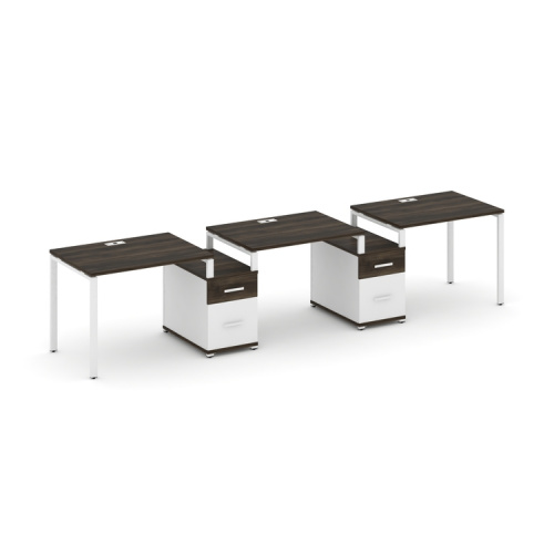 Бенч-система на 3 места с 2 опорными тумбами Concept CN.ORS-329 фото 10