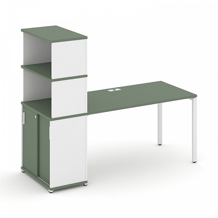 Стол офисный с опорным шкафом-купе Concept CN.SP-244